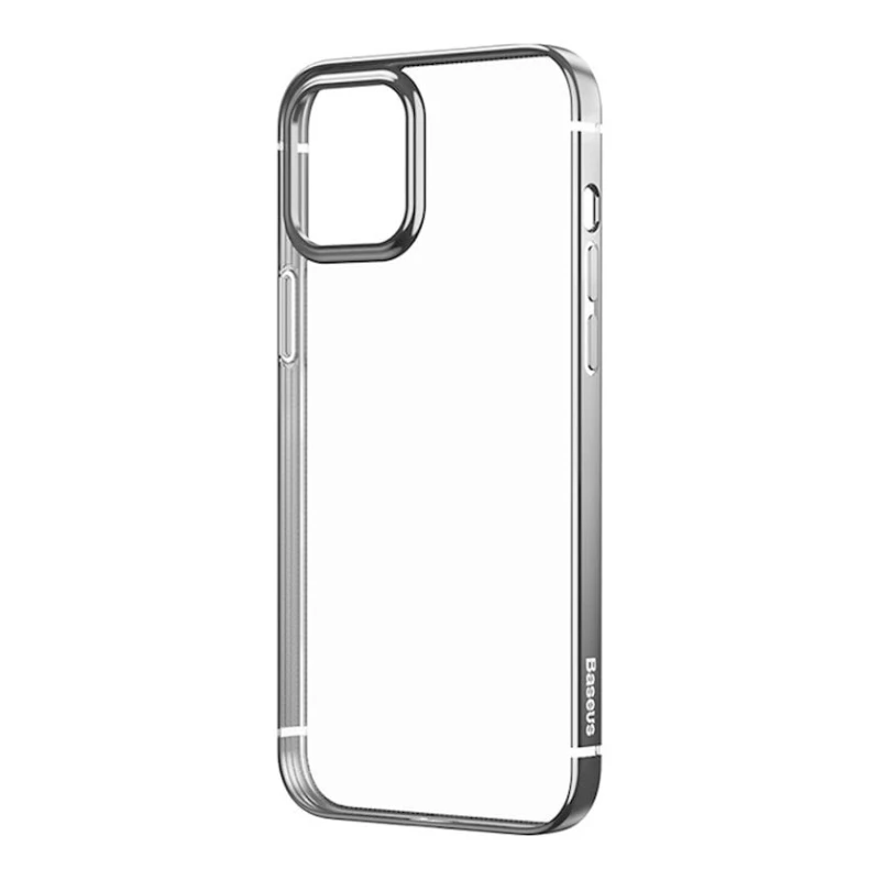Чехол Baseus Shining Case Anti-Fall для Apple iPhone 12 Pro Max Silver