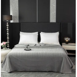 Örtük MiraNova CTS-234, bir yarim, bambuk, boz, 160х230 sm