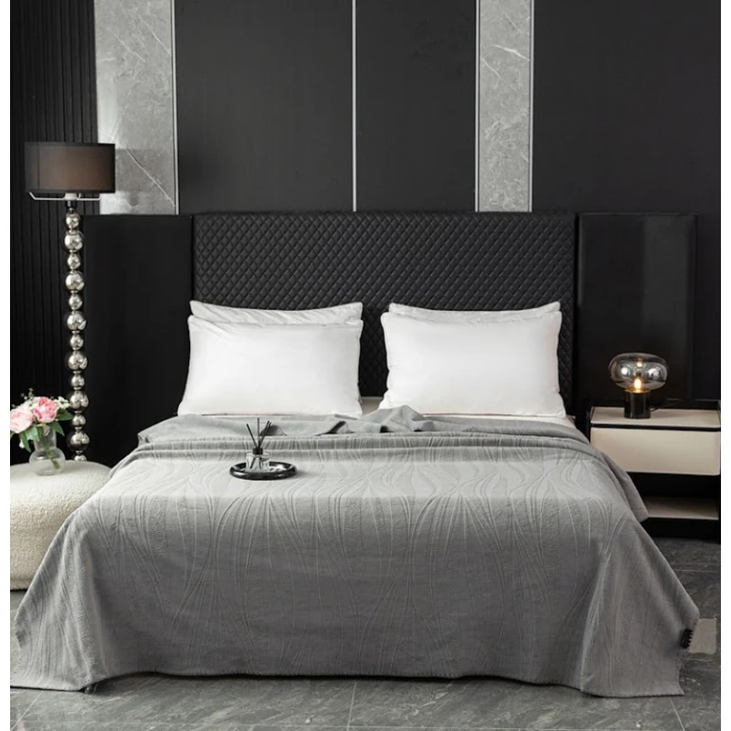 Örtük MiraNova CTS-234, bir yarim, bambuk, boz, 160х230 sm