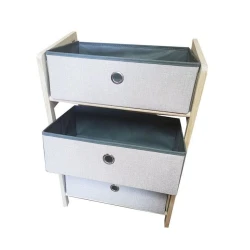 Стеллаж OB28 бамбук, 3 отделений, 43x45x28 см Стеллаж OB28 бамбук, 3 отделений, 43x45x28 см