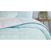 Одеяло Yataş Dacron Climarelle Cool 235x215 см, двуспальное XL, летнее, белое/голубое