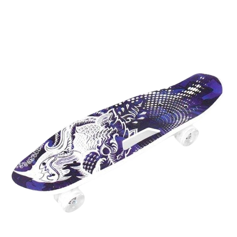 Скейтборд Kadusi 0005, синий, 63х16х10 см Скейтборд Kadusi 0005, синий, 63х16х10 см