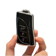 Avtomobil açarı üçün açar çexol 0622, qara/gümüşü