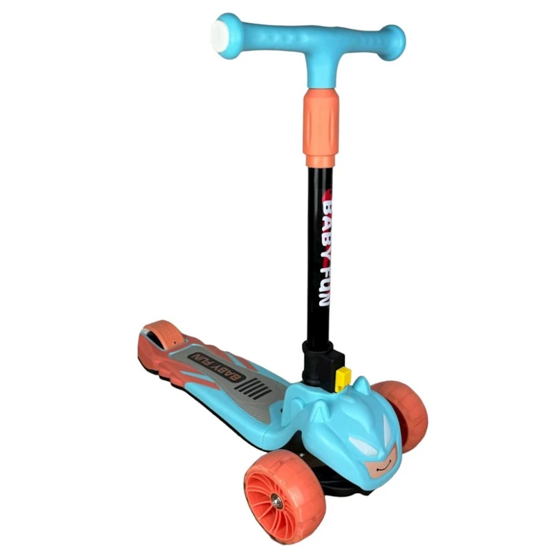 Uşaqlar üçün samokat SKTQ46A, mavi/narıncı