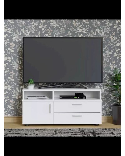 TV üçün tumba 3563_LETNEWCompacWh, LDSP, ağ, 42.5x34.8x92 sm
