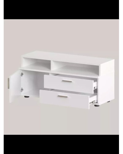 TV üçün tumba 3563_LETNEWCompacWh, LDSP, ağ, 42.5x34.8x92 sm