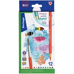 Набор акварельных карандашей Berlingo Super Soft SSA1712, 12 шт Набор акварельных карандашей Berlingo Super Soft SSA1712, 12 шт