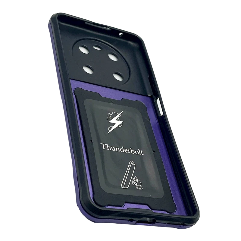 Çexol Robot Honor X9 üçün, bənövşəyi