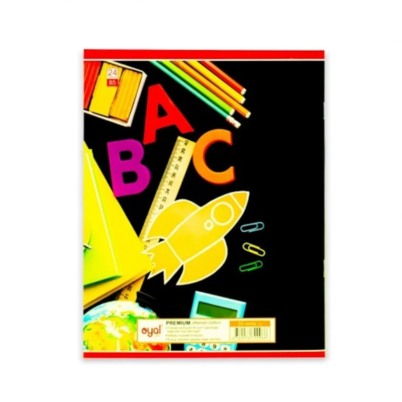Тетрадь Oyal Plus B5 24 листов премиум, товар в ассортименте Тетрадь Oyal Plus B5 24 листов премиум, товар в ассортименте