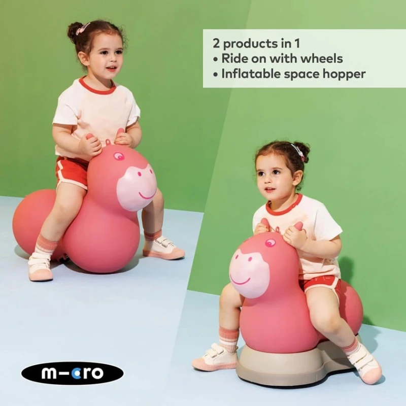 Прыгун Micro Air Hopper 2, полиуретан, розовый, 50x58x29 см Прыгун Micro Air Hopper 2, полиуретан, розовый, 50x58x29 см