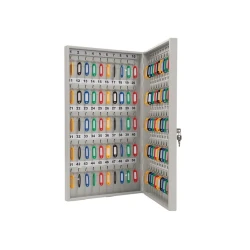 Шкаф-ключница Praktik Key-100, сталь/металл, серый, 60x35.5x5.9 см