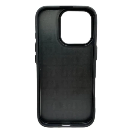 Çexol Apple iPhone 16 Pro üçün, tünd qəhvəyi