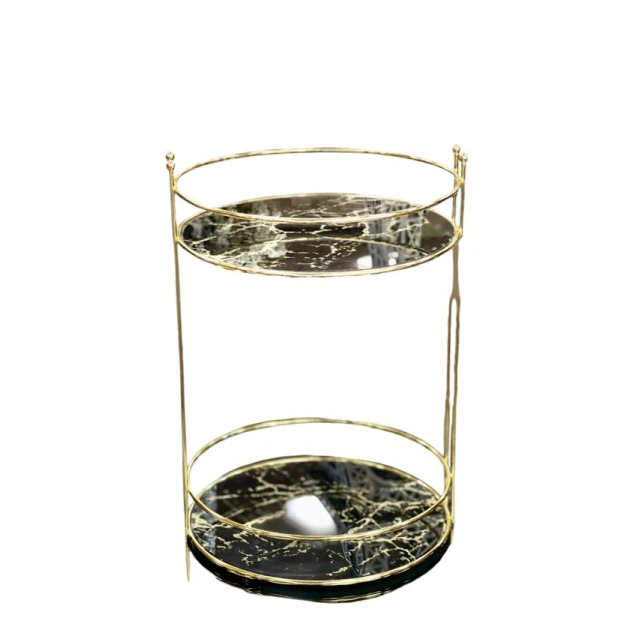 Органайзер smil_1160, стекло/металл, черный/золотистый, 20х30 см Органайзер smil_1160, стекло/металл, черный/золотистый, 20х30 см