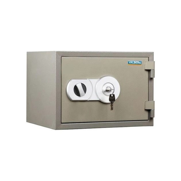 Офисный сейф Valberg FRS 30, ключевой, серый