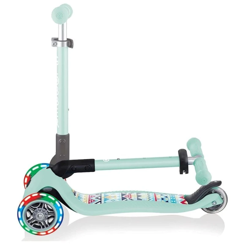 Детский самокат Globber Junior, алюминий/пластик, зеленый