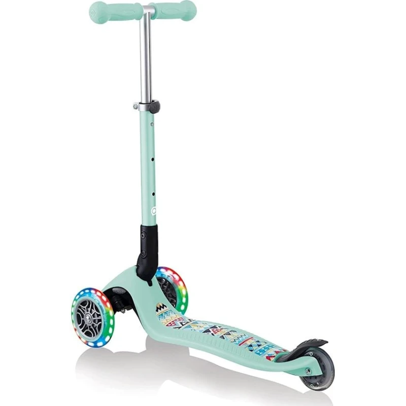 Детский самокат Globber Junior, алюминий/пластик, зеленый