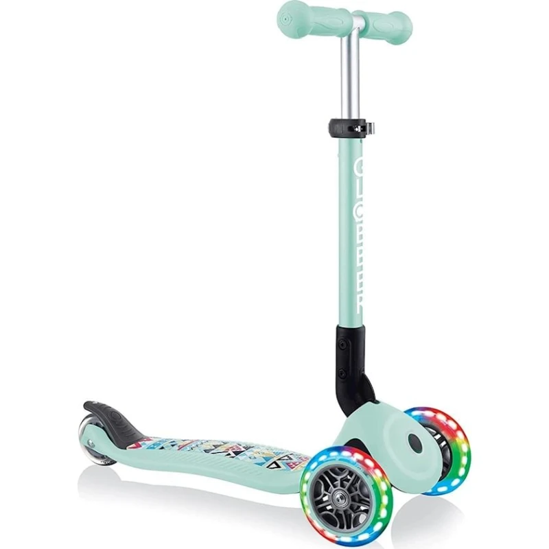 Детский самокат Globber Junior, алюминий/пластик, зеленый