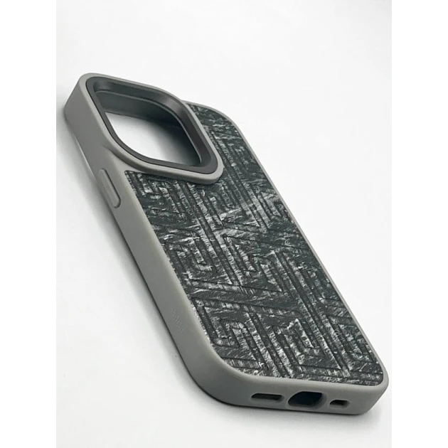 Çexol Kajsa 888_store_854 Apple iPhone 15 Pro üçün, Qara/Boz