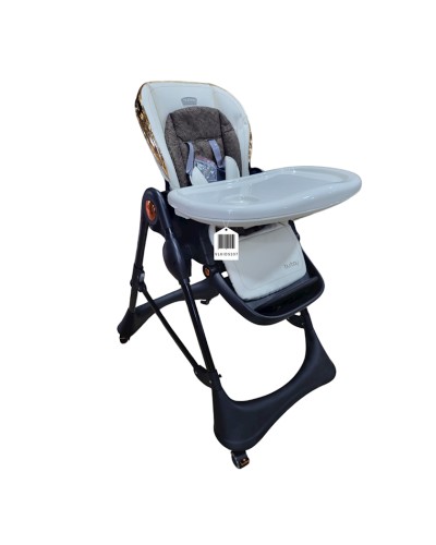 Uşaq yedizdirmə oturacağı Burbay VL-KIDS-107, 3+ ay, ağ