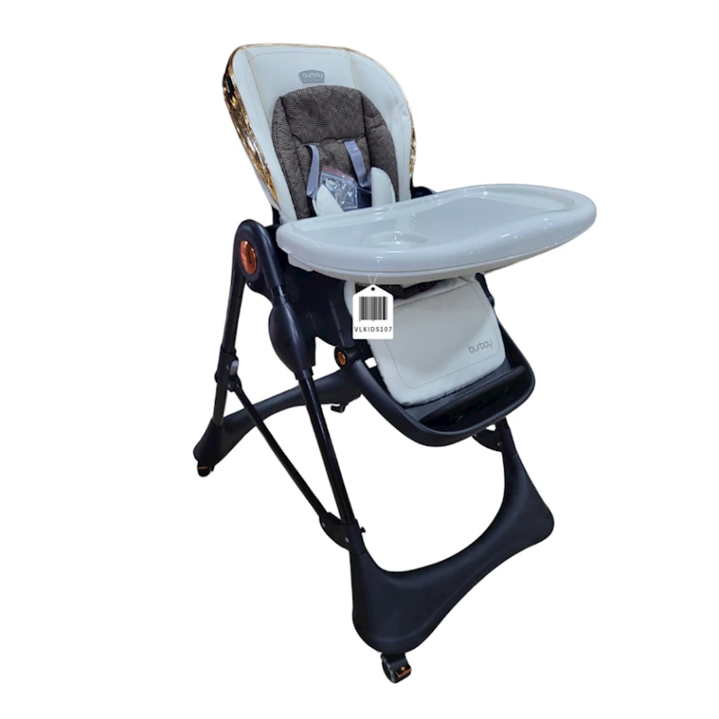 Стульчик для кормления Burbay VL-KIDS-107, 3+ мес, белый