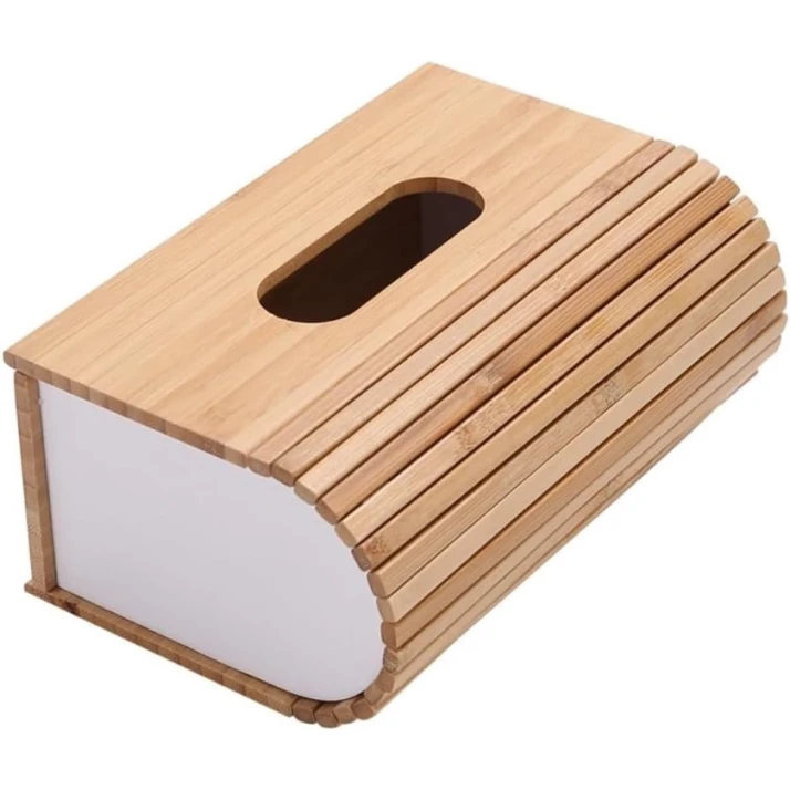 Salfet qabı nh_10vn, bambuk, bej, 8x12.5x19 sm