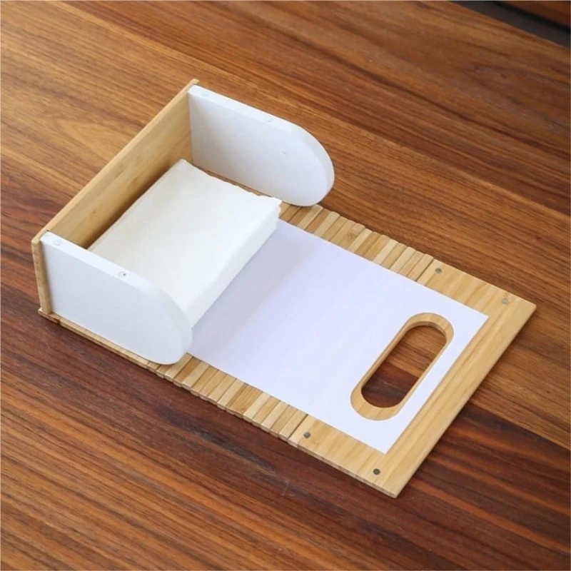 Salfet qabı nh_10vn, bambuk, bej, 8x12.5x19 sm