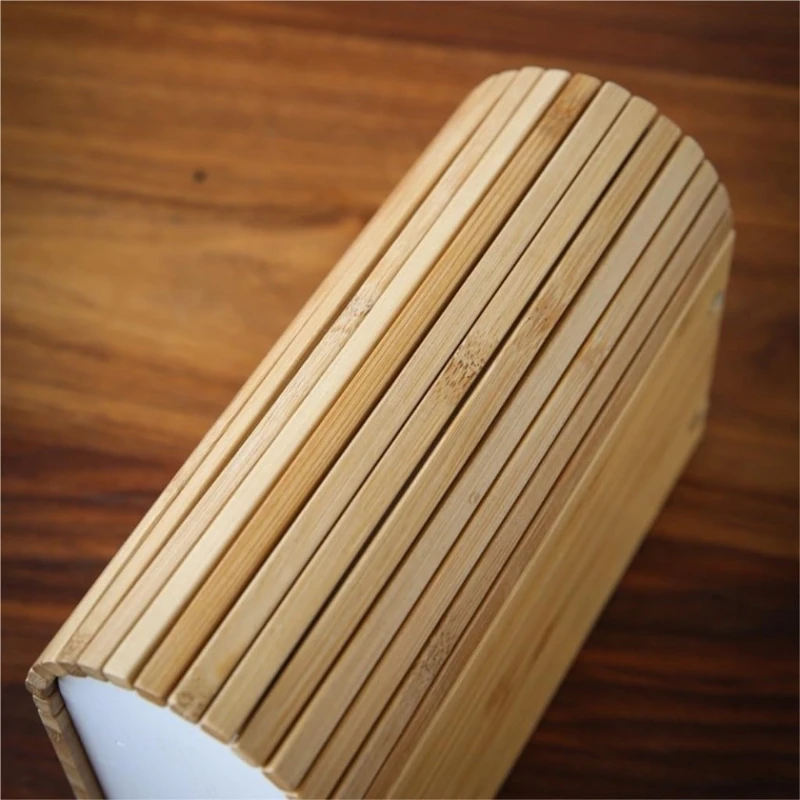 Salfet qabı nh_10vn, bambuk, bej, 8x12.5x19 sm