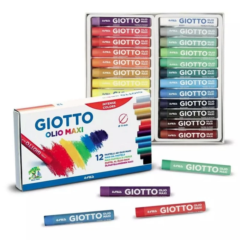 Pastel Giotto Olio Maxi, yağlı, 24 rəng Pastel Giotto Olio Maxi, yağlı, 24 rəng