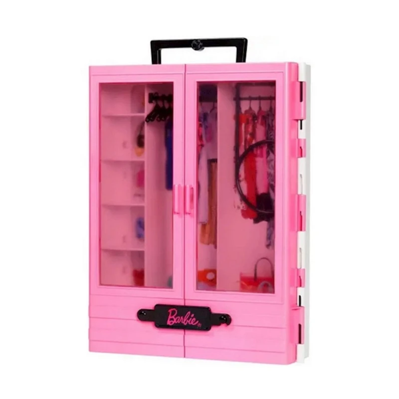 Гардероб Mattel Barbie Fashionistas Ultimate GBK11, пластик/текстиль, 3+, розовый