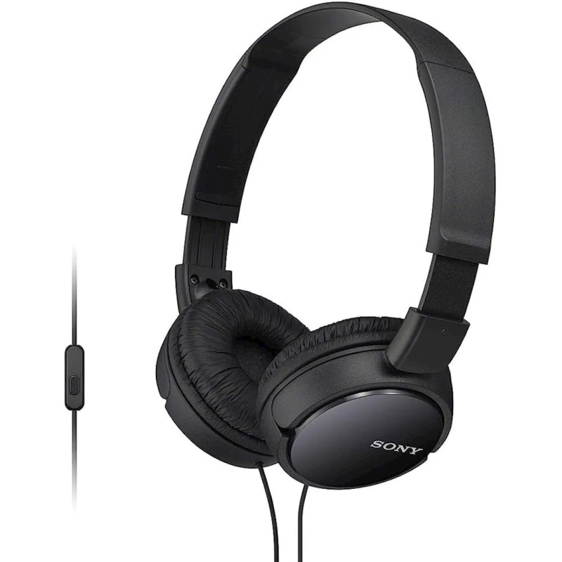 Проводные наушники Sony MDR-ZX110AP/BC Black Проводные наушники Sony MDR-ZX110AP/BC Black