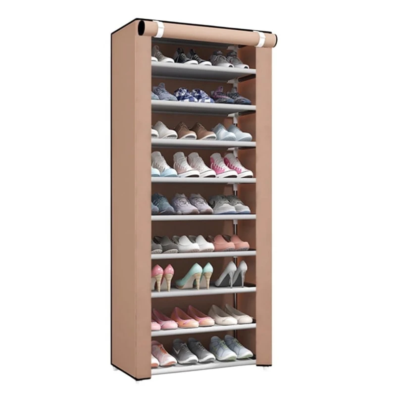 Органайзер для обуви 556, коричневая, 160x43.5x60 см