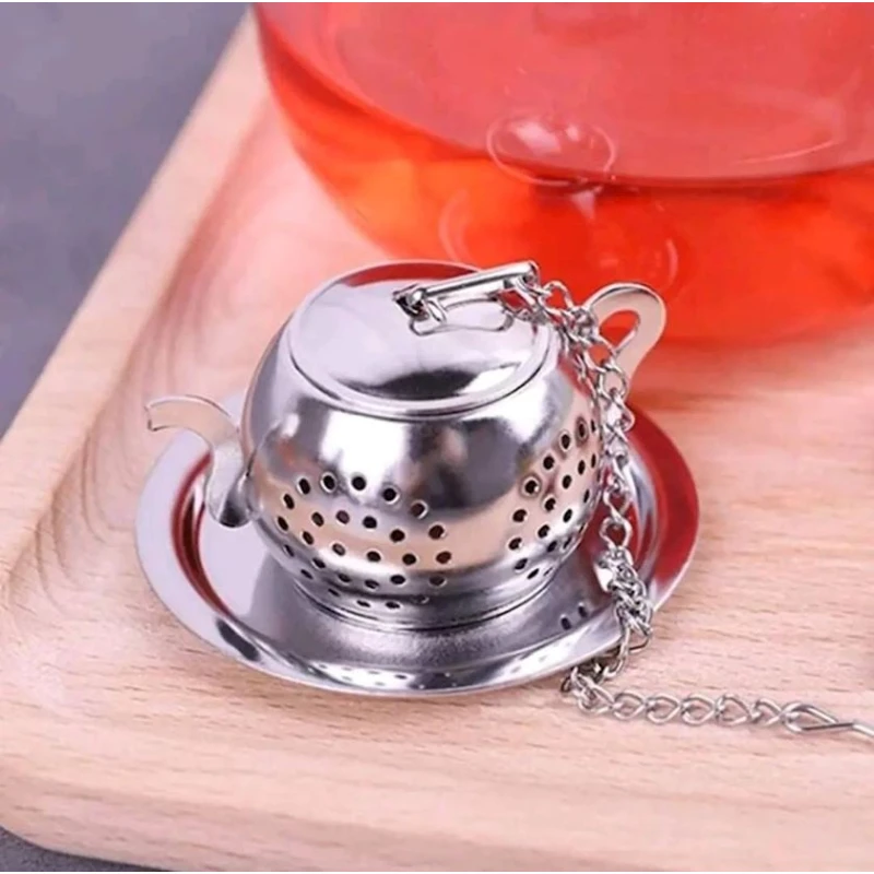 Ситечко для заварки MH8823272, серебристое, 2.4х3х5.4х11.4 см