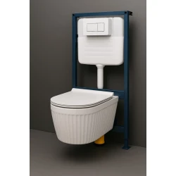 Туалетный гарнитур Подвесной Elfa 7701MATT / Комплект для установки