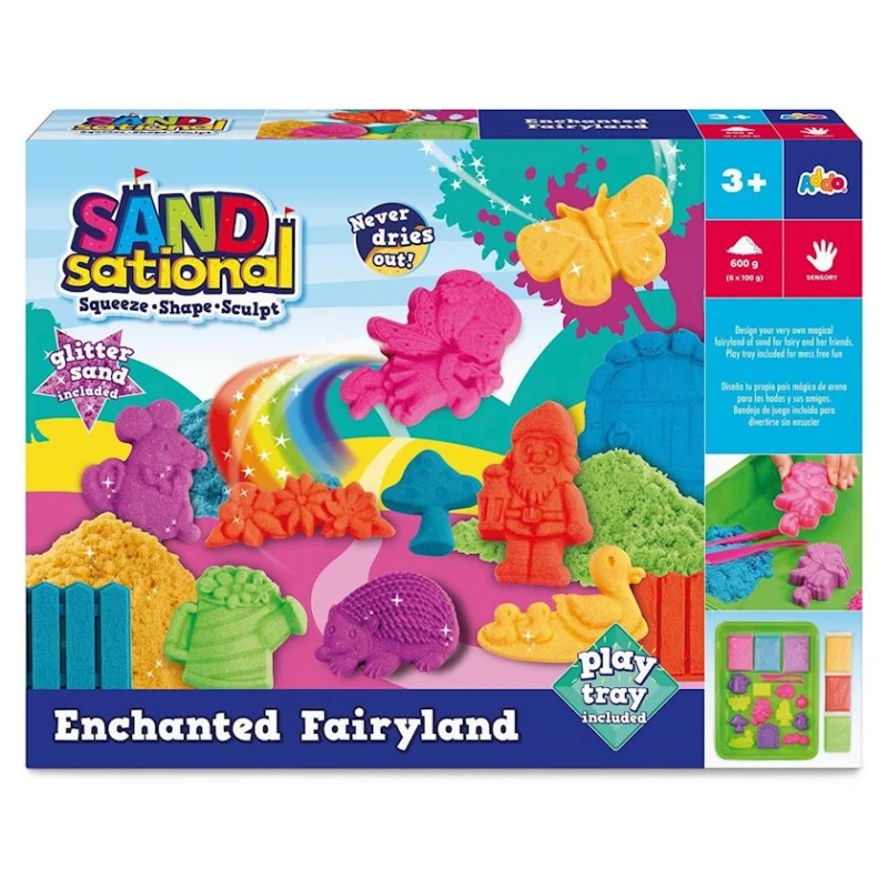 Кинетический песок Addo Play LTD Ss Enchanted Fairyland V2 318-22125-BD, 3+ лет Кинетический песок Addo Play LTD Ss Enchanted Fairyland V2 318-22125-BD, 3+ лет
