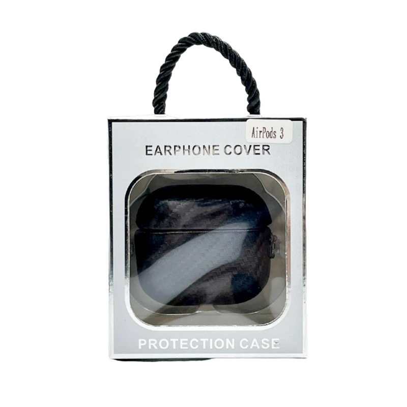 Чехол для наушников для Apple Airpods Case 3 Black