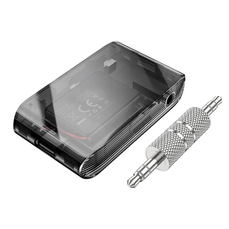 Avtomobil üçün FM transmitter Borofone BC46 Grey (6941991101359)
