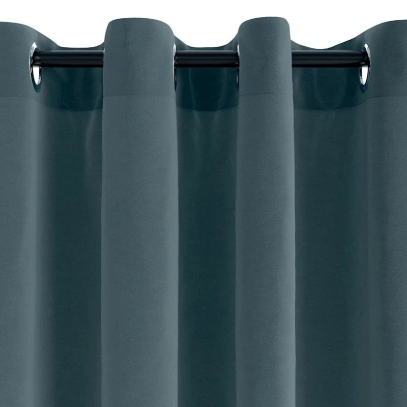 Штора JYSK Isteren, 140x300 см, полиэстер, синий Штора JYSK Isteren, 140x300 см, полиэстер, синий