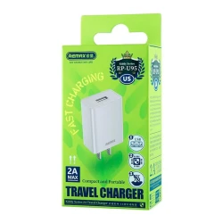 Сетевое зарядное устройство Remax RP-U95 USB 10 W, White
