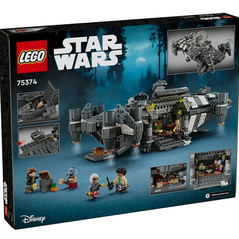 Конструктор LEGO Star Wars: Skeleton Crew The Onyx Cinder 75374, 10+ лет, 1325 элементов