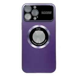 Чехол Auto Focus Magsafe для Apple iPhone 14 Pro Max, Matte Purple