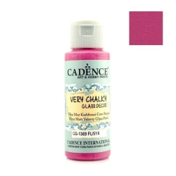 Краска матовая для стекла Cadence Very Chalky CG1369 Fuchsia 59 мл