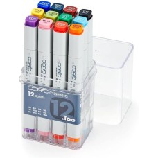 Markerlər dəsti Copic Classic Basic 12 rəng