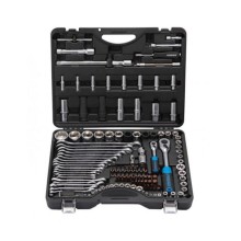Alət dəsti Forsage F-41251-5 Premium, 131 əd, qara