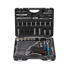 Alət dəsti Forsage F-41251-5 Premium, 131 əd, qara