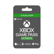 Abunə Microsoft Xbox/PC Game Pass Ultimate 12 aylıq