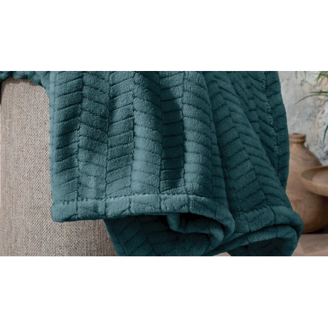 Плед Yataş Joy, 140х190 см, полиэстер, зеленый. Плед Yataş Joy, 140х190 см, полиэстер, зеленый.