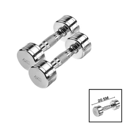 Гантели Dumbell, серебристый, 4х4 кг