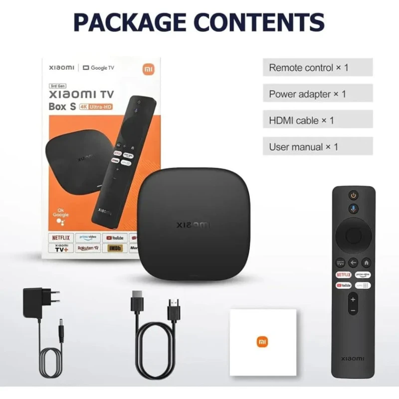 TV Box Xiaomi TV Box S 3rd Gen MDZ-32-AA TV Box Xiaomi TV Box S 3rd Gen MDZ-32-AA