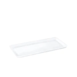 Qab Wilmax WL-992671, düzbucaq, farfor, ağ