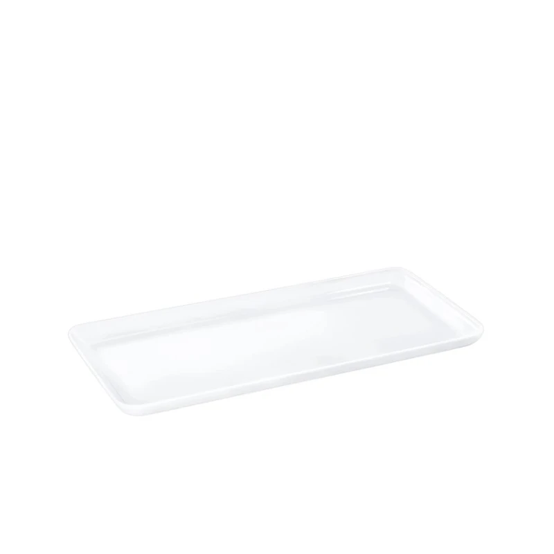 Qab Wilmax WL-992671, düzbucaq, farfor, ağ